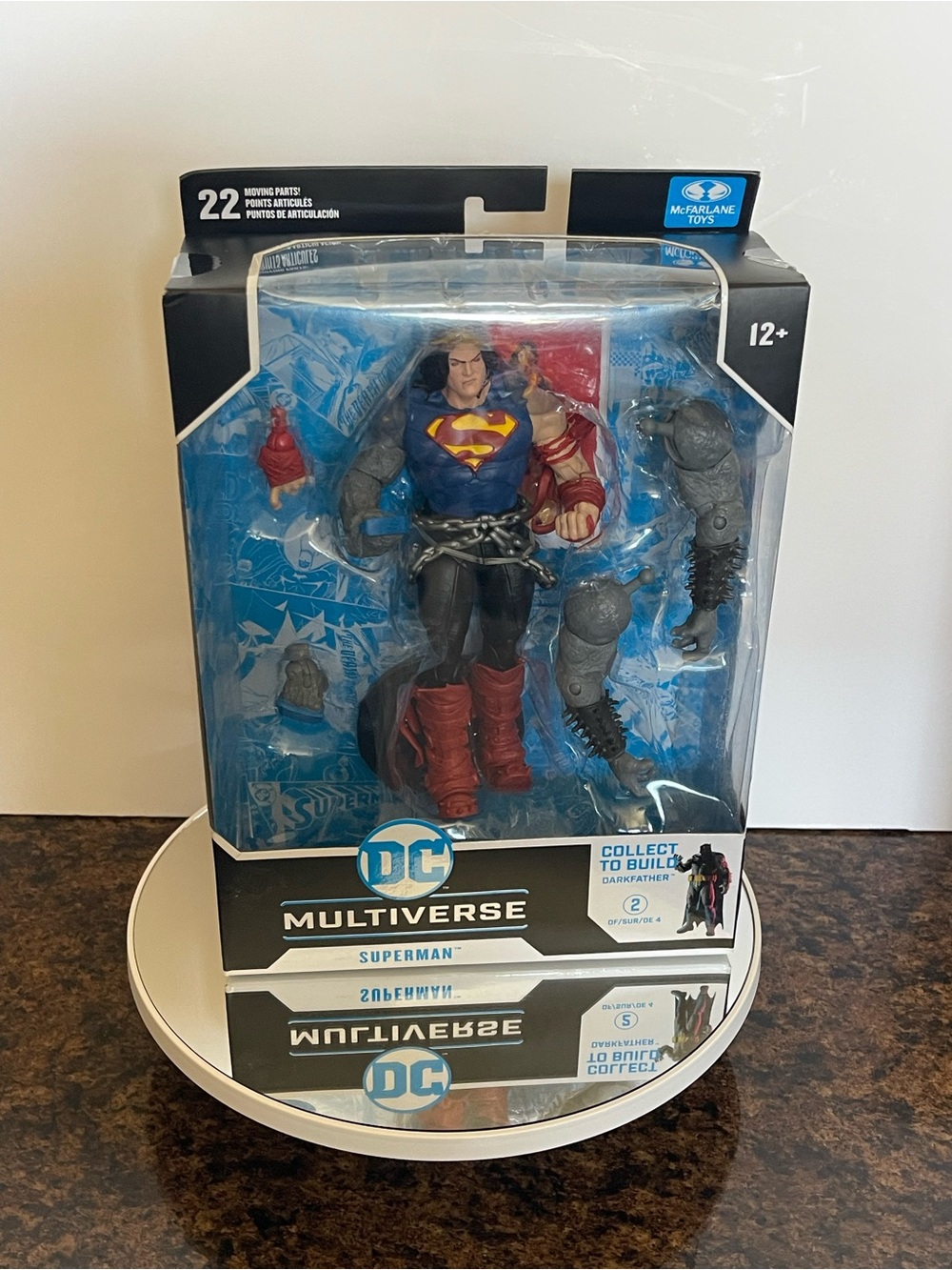 DC Comics Superman Action Figure - Blue, Red, Gray